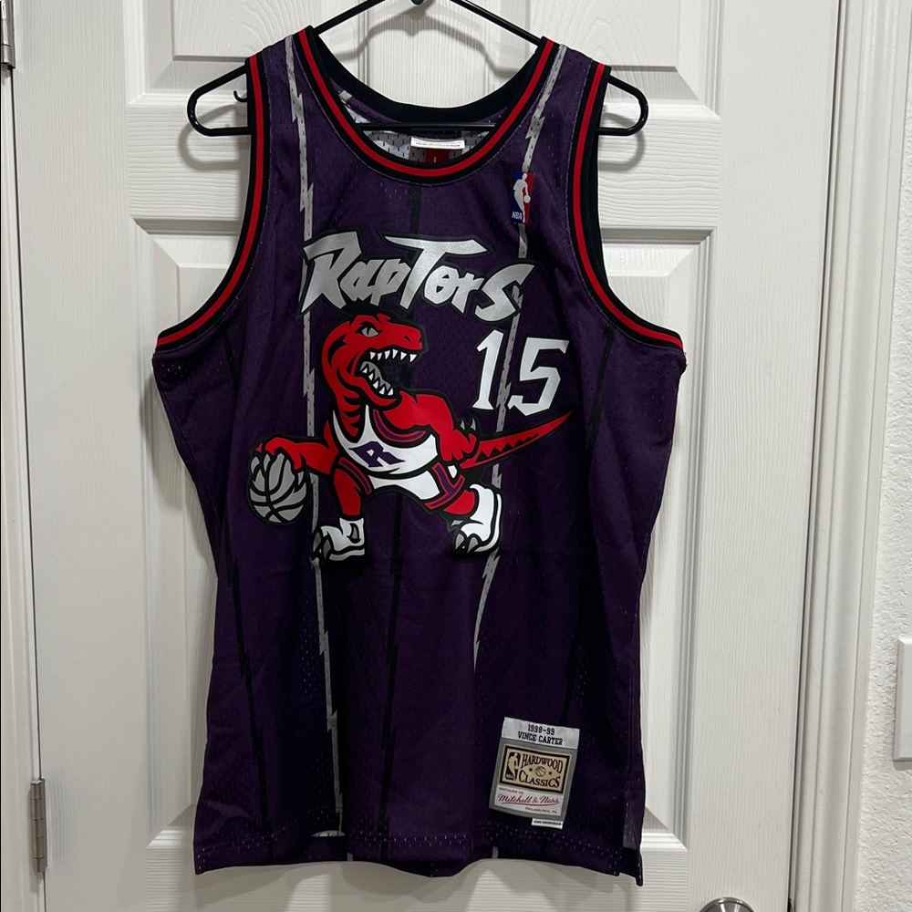 Mitchell & Ness Raptors Purple Jersey